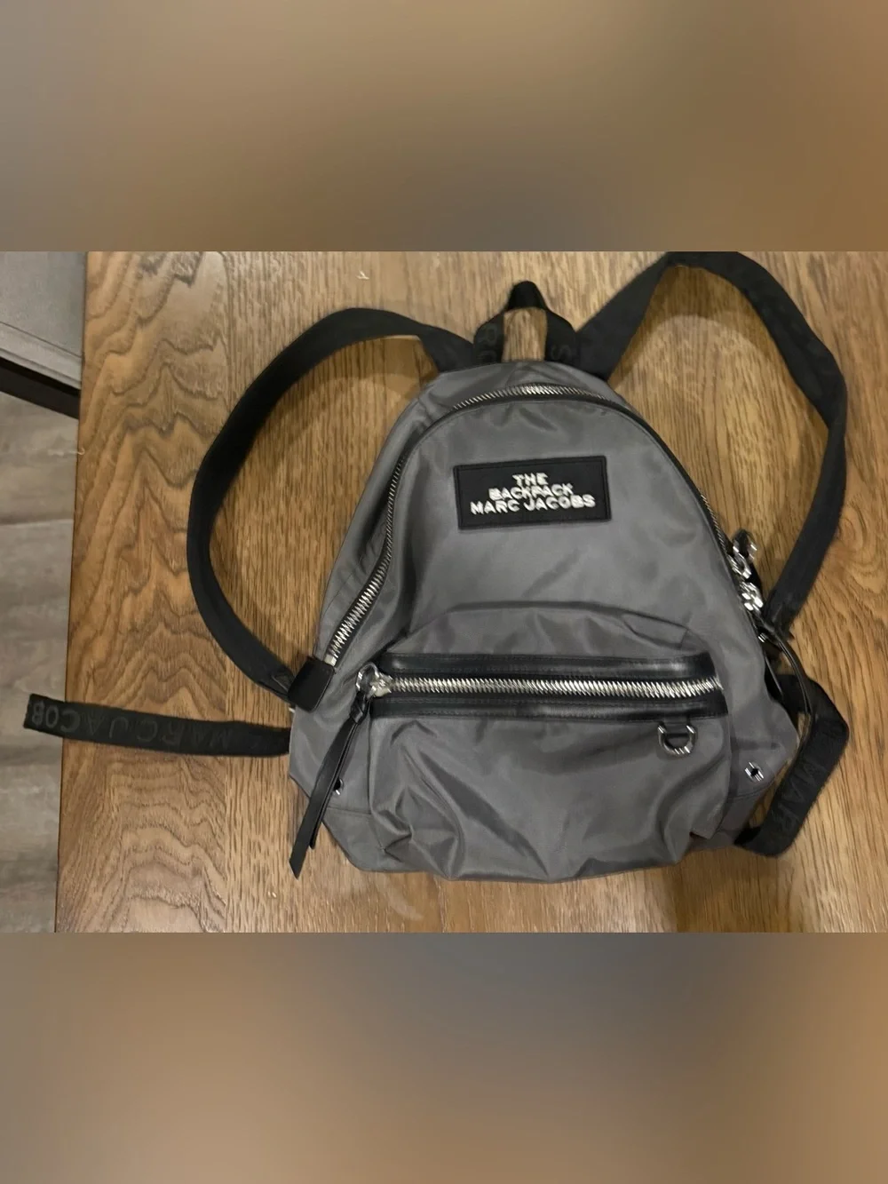 Marc Jacobs The Backpack Nylon Backpack - Gray